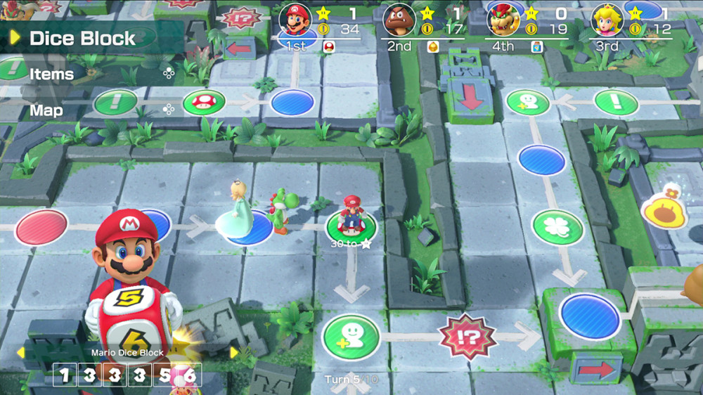 ����� ������������ Joy-Con ��� Nintendo Switch (�������� ������/�������� �������) + ���� Super Mario Party ��� Nintendo Switch