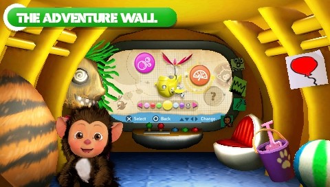 Скриншот из игры EyePet Приключения