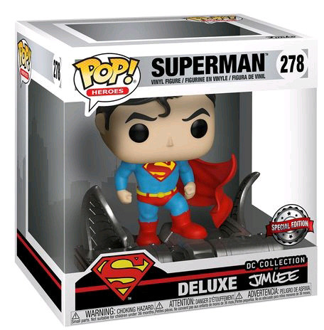  Funko POP Heroes: DC Collection Jim Lee  Superman Exclusive