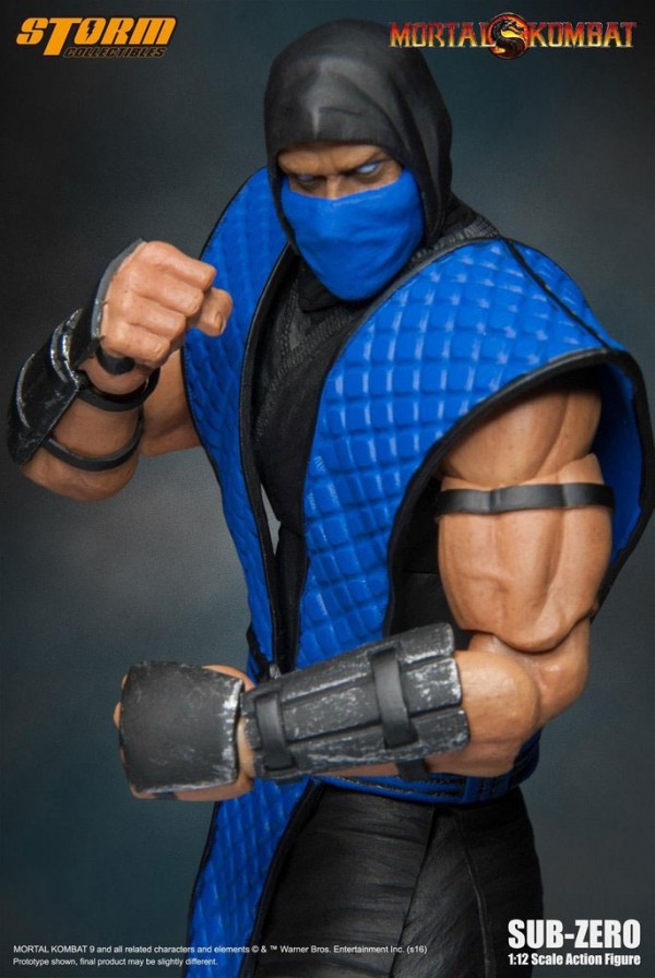 Коллекционная фигурка Mortal Kombat: Sub-Zero (17 см)