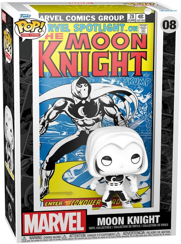 Фигурка Funko POP Comic Covers: Marvel – Moon Knight (9,5 см)
