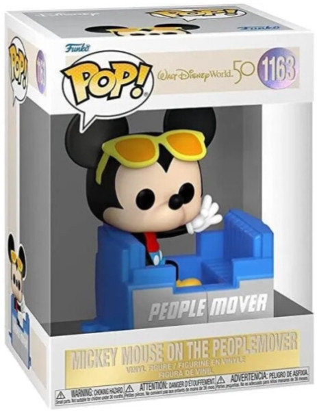  Funko POP Walt Disney: World 50  Mickey Mouse On The Peoplemover (9,5 )