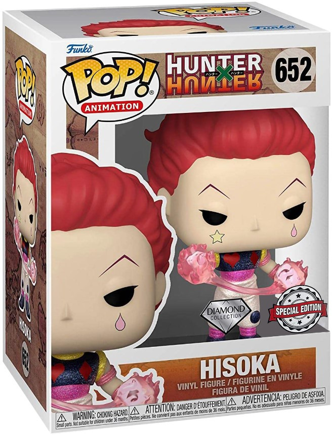  Funko POP Animation: Hunter x Hunter  Hisoka Diamond Glitter Exclusive (9,5 )