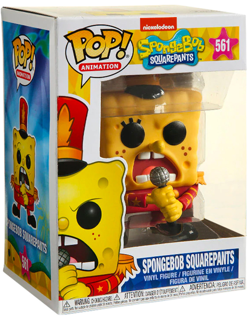  Funko POP Animation: Spongebob Squarepants  Spongebob Squarepants Band Outfit (9,5 )