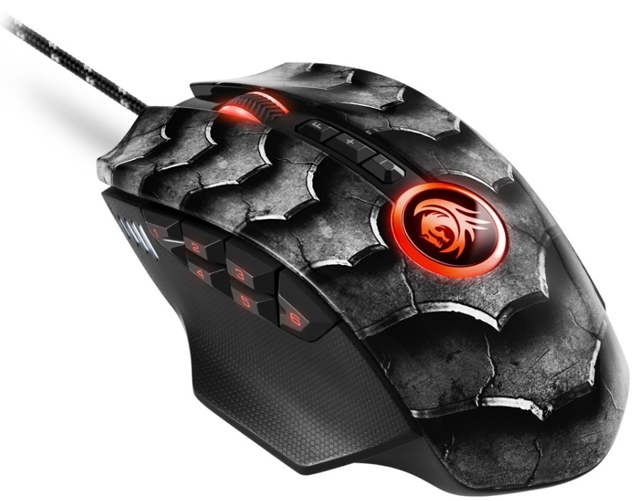 Мышь Sharkoon Drakonia II Black проводная игровая для PC (черная)