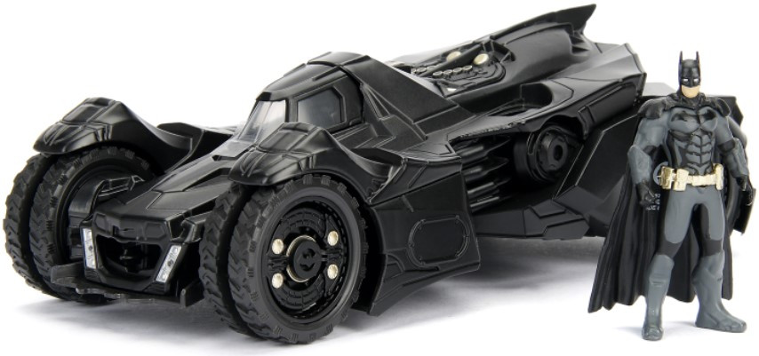  DC Batman Arkham Knight:   Batmobile ( 1:24) +  Batman Figure 2.75"