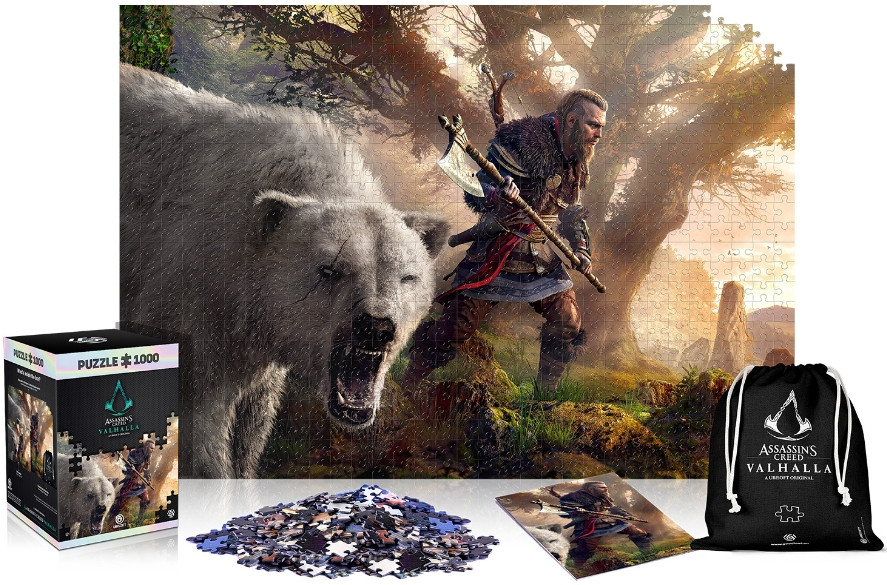 Пазл Assassin`s Creed Valhalla: Eivor & Polar Bear (1000 элементов)