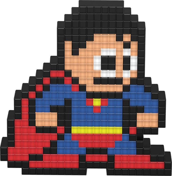 Фигурка Pixel Pals: DC – Superman Светящаяся