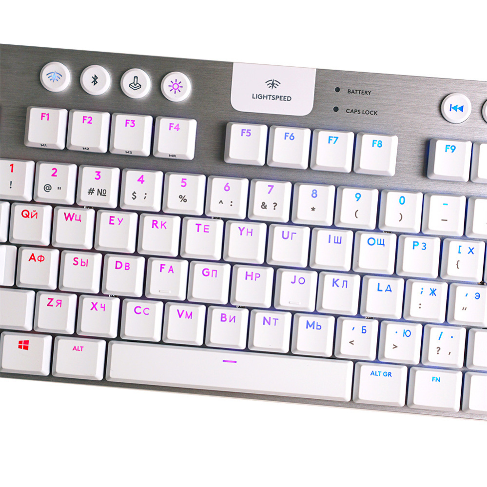   Logitech G915 TKL LightSpeed White  PC