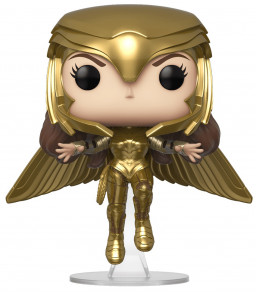  Funko POP Heroes: Wonder Woman Golden Armor Flying Metallic Exclusive (9,5 )