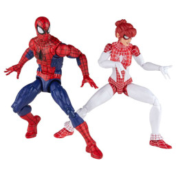  Marvel Legends Series: The Amazing Spider-Man  Spider-Man And Marvel`s Spinneret (15 ) (2 )