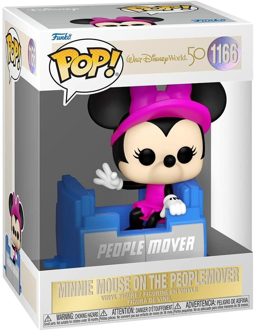  Funko POP Walt Disney: World 50  Minnie Mouse On The Peoplemover (9,5 )