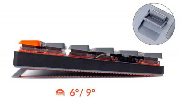 ���������� Keychron K3 Low Profile ������������, ������������, RGB, Red Switch, Light Gray