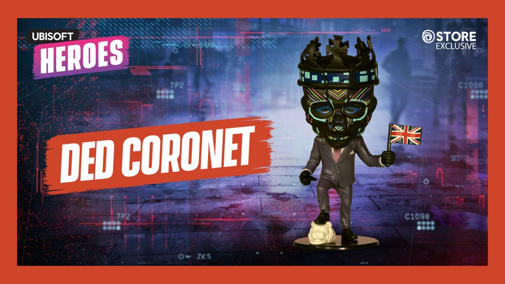 Фигурка Ubisoft Heroes: Watch Dogs: Legion – Ded Coronet Limited Edition (10 см)