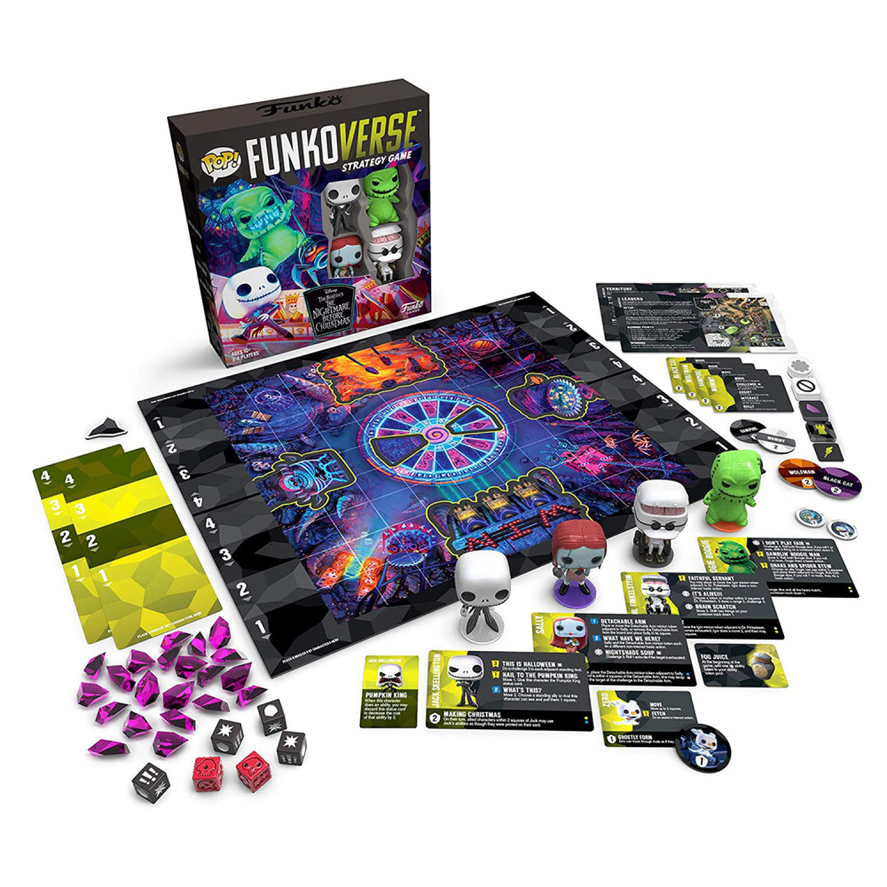 ���������� ���� The Nightmare Before Christmas 100 POP! Funkoverse 2-4 ������ + ������� ��� 12 ��� ������� 60� �����