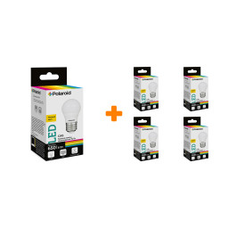    Polaroid 220V G45 8W 3000K E27 650lm, 5