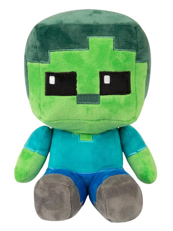 Мягкая игрушка Minecraft: Crafter Zombie (22см)
