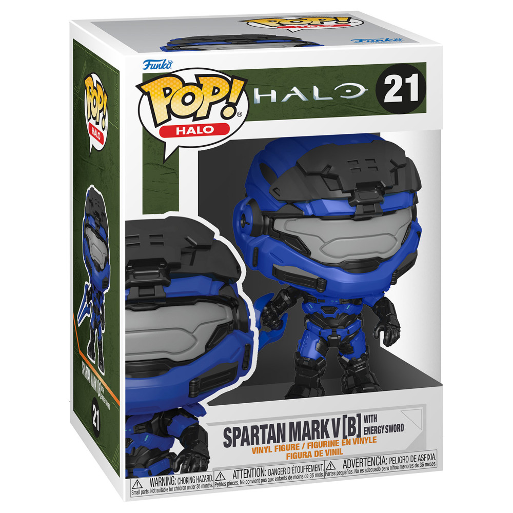 ������� Funko POP Halo: Halo Infinite � Spartan Mark V [B] With Energy Sword With Chase (9,5 ��)