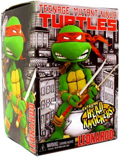 Фигурка TMNT Headknocker Leonardo (18 см)