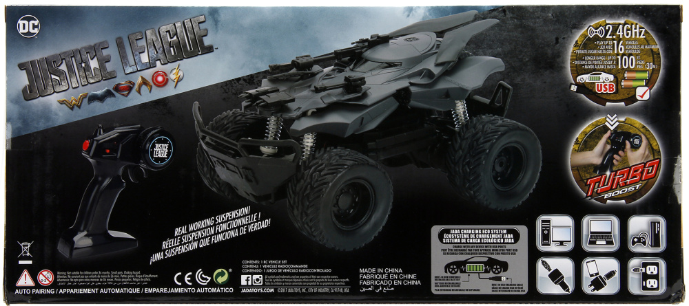   Justice League: Batmobile JT Raptor Chassis (1:12)