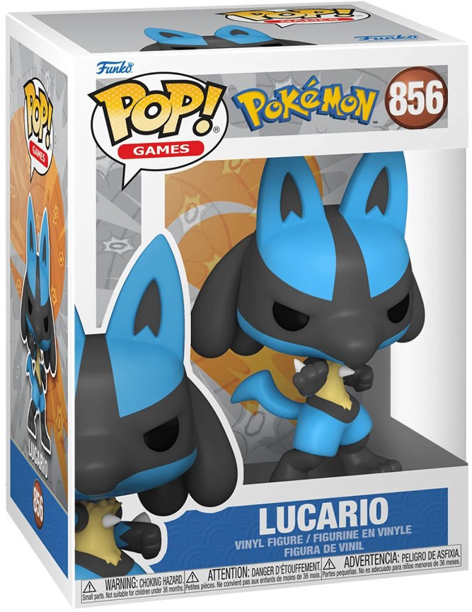  Funko POP Games: Pokemon  Lucario (9,5 )