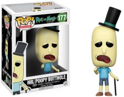  Funko POP Animation: Rick & Morty  Mr. Poopy Butthole (9,5 )