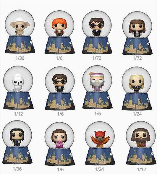 Снежный шар Funko Mystery Minis Blind Box: Harry Potter (1 шт. в ассортименте)