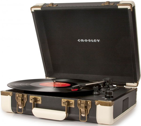 Виниловый проигрыватель Crosley Executive Portable USB Turntable (CR6019A-BK)