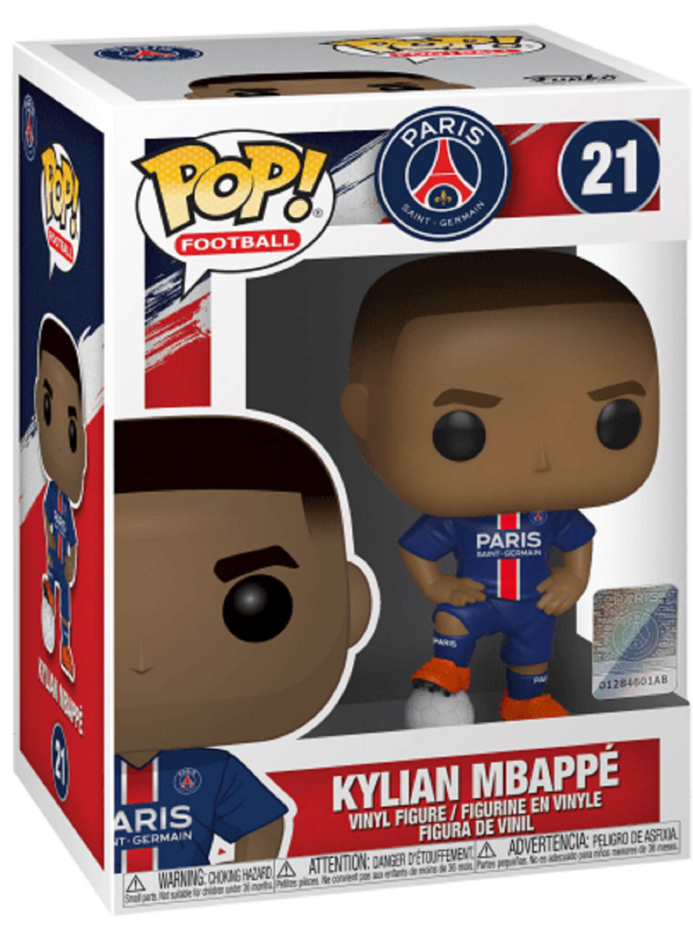  Funko POP Football: Paris Saint-Germain  Kylian Mbappe (9,5 )