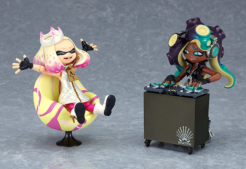 Набор фигурок Figma Splatoon: Off The Hook (2 фигурки) (9 см / 10 см)