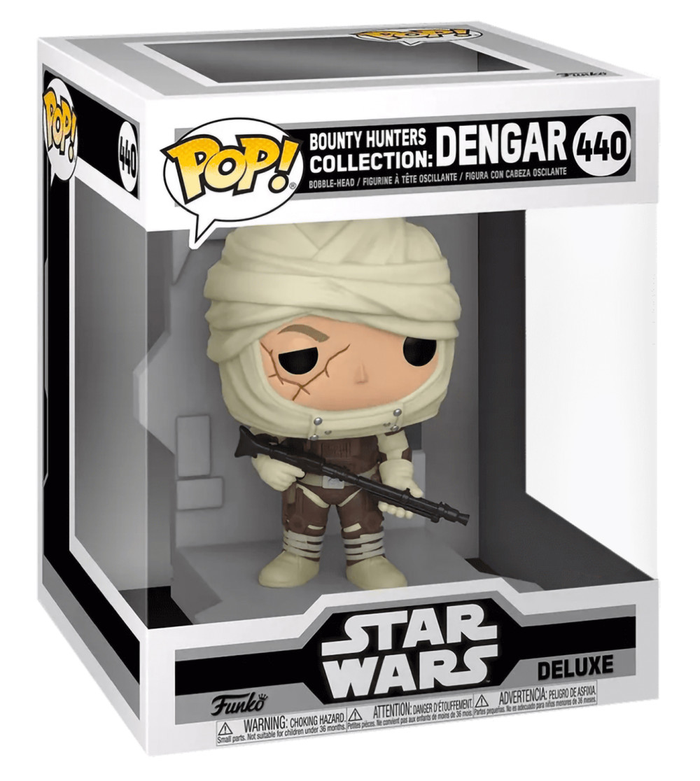 Фигурка Funko POP: Star Wars – Dengar Deluxe Bobble-Head Exclusive (9,5 см)