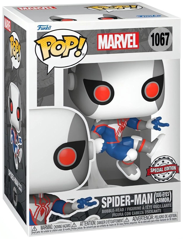  Funko POP Marvel: Spider-Man   Spider-Man (Bug-Eyes Armor) WinterCon22 Exclusive (9,5 )