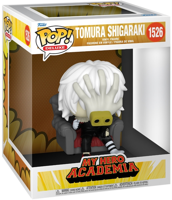 Фигурка Funko POP Deluxe: My Hero Academia – Tomura Shigaraki in Chair (9,5 см)