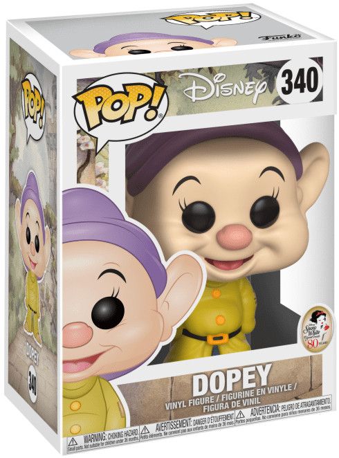  Funko POP: Disney Snow White  Dopey  With Chase (9,5 )