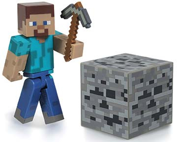 Фигурка Minecraft Steve с аксессуарами (6 см)