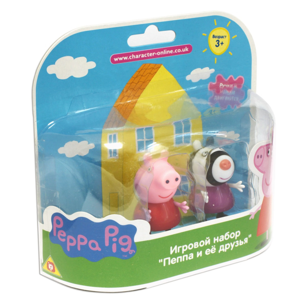 Набор фигурок Peppa Pig: Пеппа и Зои