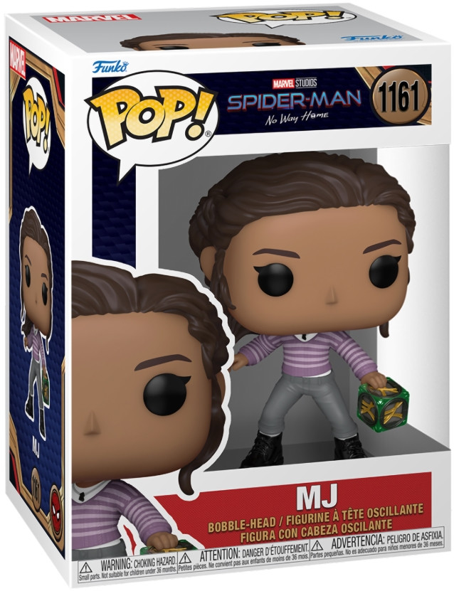 Фигурка Funko POP Marvel: Spider-Man No Way Home – MJ With Box Bobble-Head (9,5 см)
