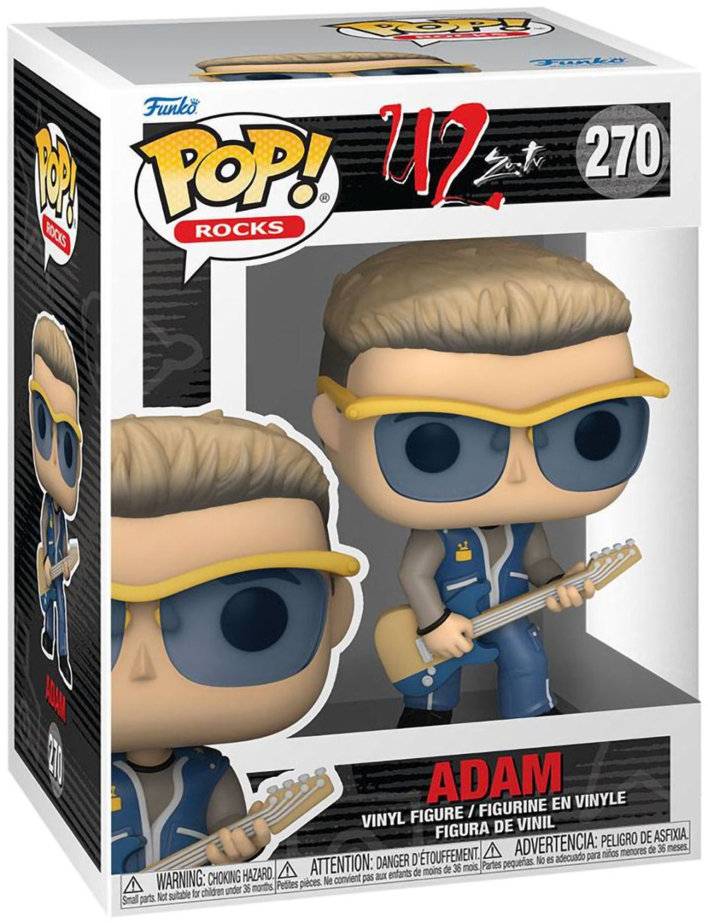 Фигурка Funko POP Rocks: U2 Zoo TV – Adam (9,5 см)