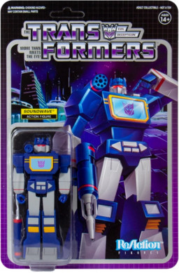  ReAction Figure Transformers  Soundwave (9 )