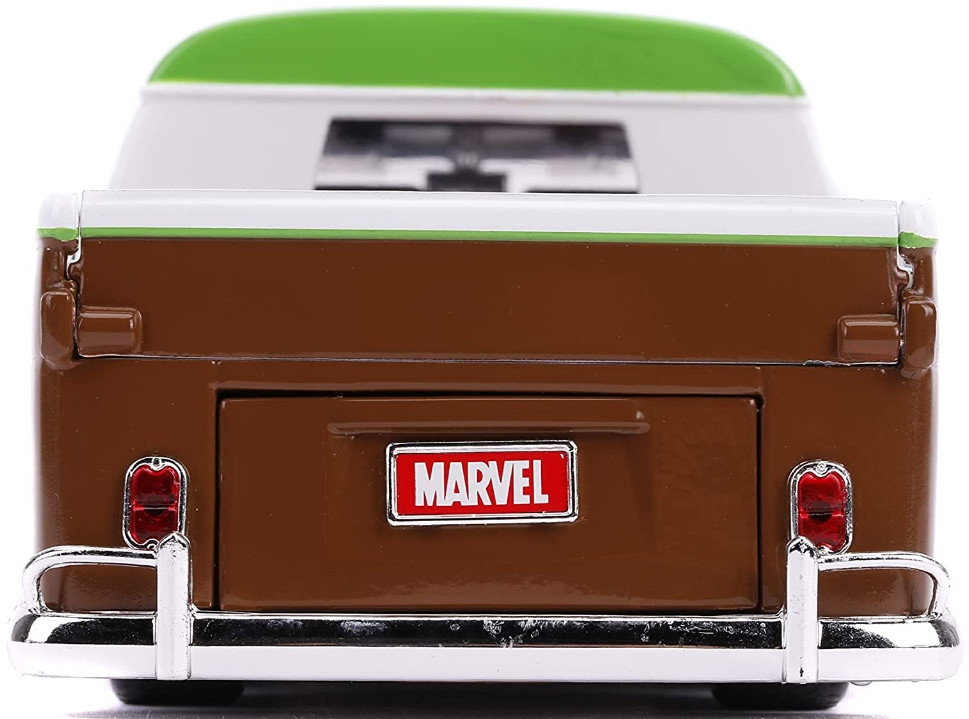   Hollywood Rides Marvel: Guardians Of The Galaxy  1963 Volkswagon Bus Pickup With Groot 1:24 (2 )