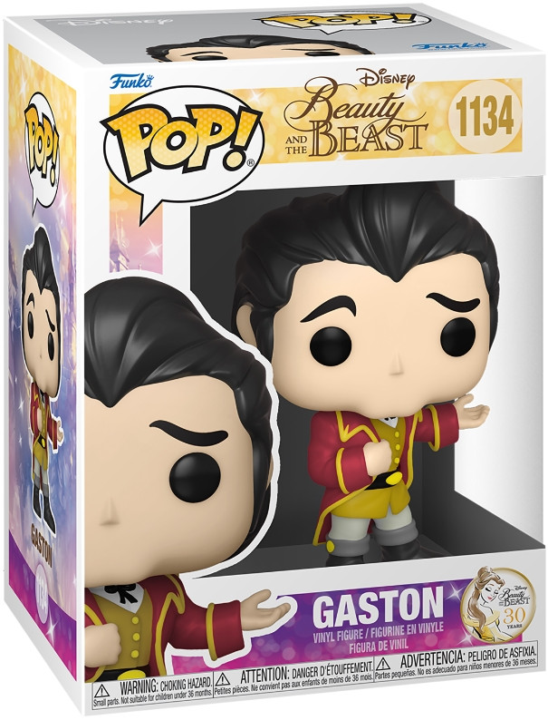  Funko POP Disney: Beauty & The Beast 30 Years  Formal Gaston (9,5 )