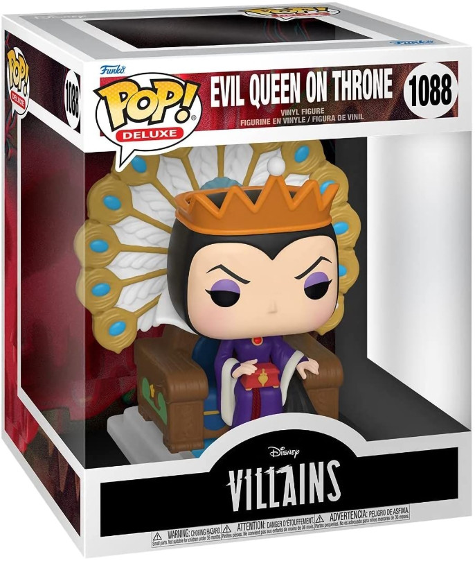  Funko POP Deluxe: Disney Villains  Evil Queen On Throne (9,5 )