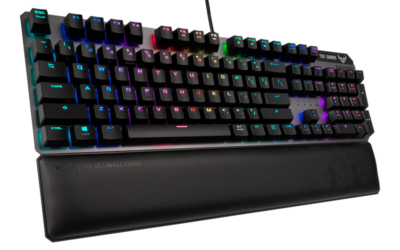 ���������� ASUS TUF Gaming K7 ��������� ������������ ������� � ���������� ��� PC (������) (90MP0191-B0RA00)