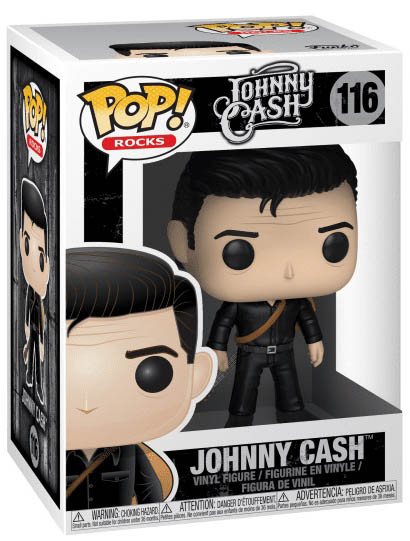  Funko POP Rocks: Johnny Cash  Johnny Cash in Black (9,5 )