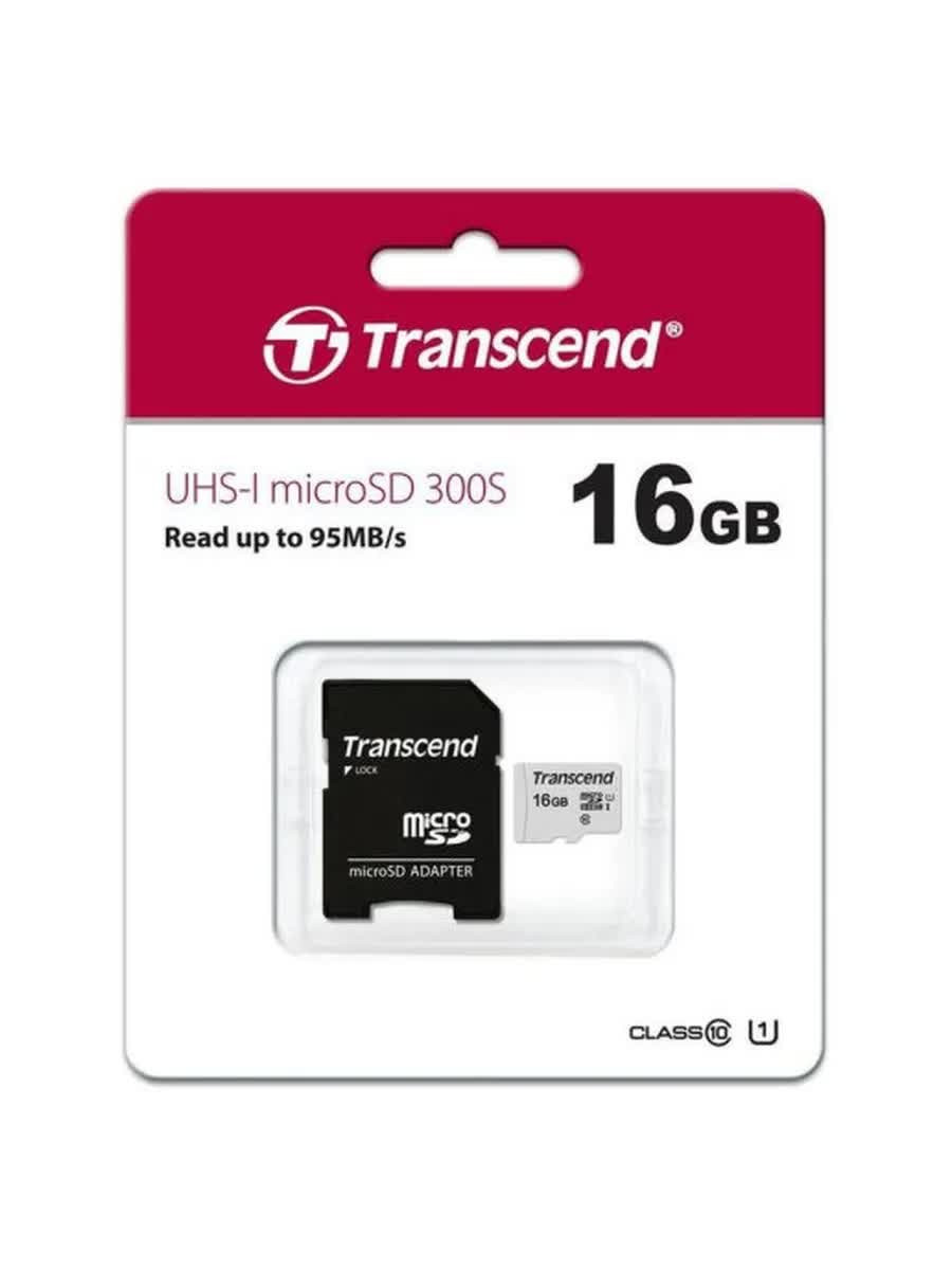   Transcend microSDHC 300S 16GB