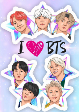    I love BTS