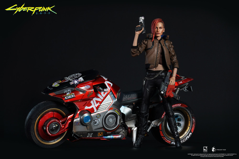  Cyberpunk 2077: V Female + Sportbike Yaiba Kusanagi CT3-H