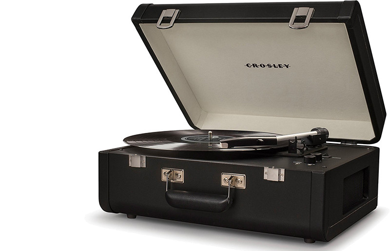 Виниловый проигрыватель Crosley Portfolio Portable c Bluetooth (CR6252A-BR)