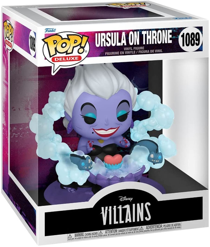������� Funko POP Deluxe: Disney Villains � Ursula On Throne (9,5 ��)