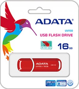 USB  UD ADATA 16  UV150 (red)